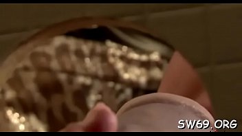 Naughty honey gets plenty of slime