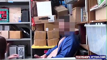 Spanish Shoplyfter Gives Up Anus For Anal Fuck With Security Guard