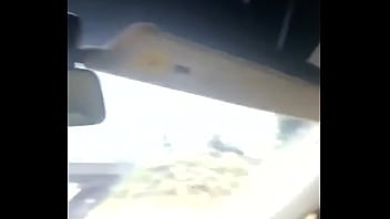 Australian Shemale jerking while driving