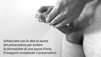 Come mettere un preservativo Full HD  [Video a scopo educativo]