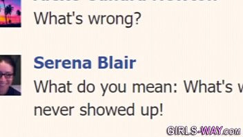 Lesbian babe in glasses