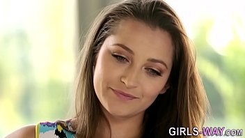 Brunette lesbian cutie