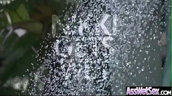 (Nikki Benz) Sexy Girl With Oiled Huge Butt Love Deep Anal clip-25