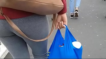Candid Street Booty Jiggle Slo Mo