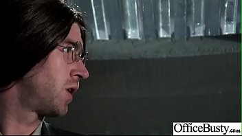 Slut Girl (Monique Alexander) With Round Huge Tits Get Nailed In Office vid-17