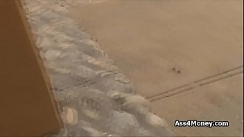 Titty black stranger blows me for money