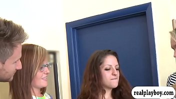 Hot girls flahed perky boobs and nice firm ass for cash