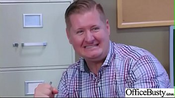 Hard Sex Tape In Office With Big Round Tits Sexy Girl (Kagney Linn Karter) video-15