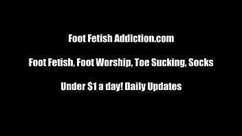 My perfect feet were made to be worshiped