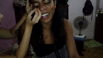 The Ugly Shemale Make From The Sex Night In The Beach of Rio de Janeiro