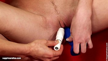 Sensual  lesbian sex by Mae and Ally from Sapphic Erotica - Livingroom Lust