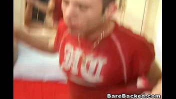 Hardcore anal barebacking by hot and nasty gay men