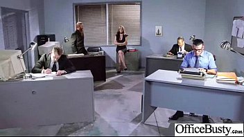 (julia ann) Busty Office Slut Girl In Hard Style Bang movie-20