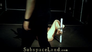 Bondage nymph Julie Skyhigh in slutty body suit