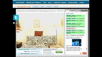 Gorgeous Latina Miranda Collins Gives Sexy Strip Dance on Live Cam (Part 2)