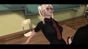 Blonde wanna teacher&#039_s cock