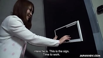 Asian slut in the gloryhole getting fucked hard