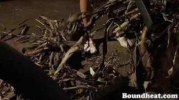 Hardworking girls whipped in factory