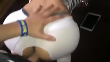 Hottie with leggings and tiny waist fucked hard doggystyle pov backshots