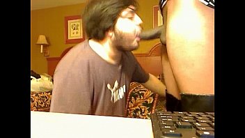 young guy sucks BBC and loves it