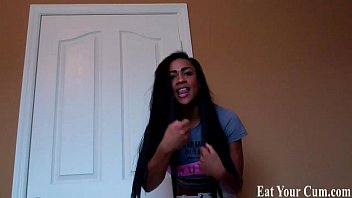 You better get used to eating cum CEI