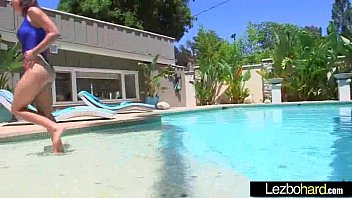 Hot Sex Action With Naughty Lesbian Girls (Chloe Amour &amp_ Raven Rockette) vid-13