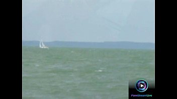 Hot blondes Stella Hot and Jasmin making love at the yacht