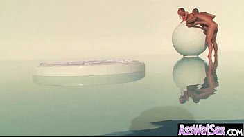 Anal Hardcore Sex With Big Butt OIled All Over Sexy Girl (mia malkova) clip-28