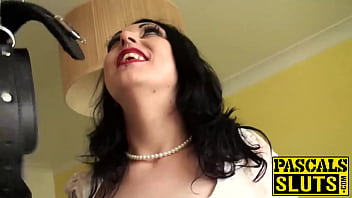 Busty MILF Harley Sin gets her mouth and pussy fucked hard