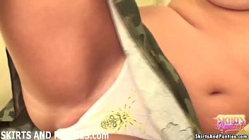 Watch me flashing my panties to all my neighbors