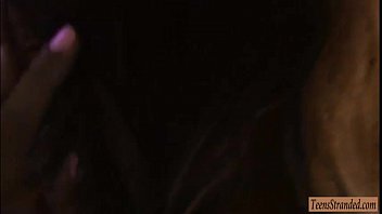 Curvy teen Sarai with big ass gets fucked in public place