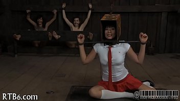 Sweet agony for lusty chick