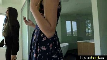 Sexy Hot Lesbians (Kenna James &amp_ Aspen Rae) In Love Sex Action mov-22