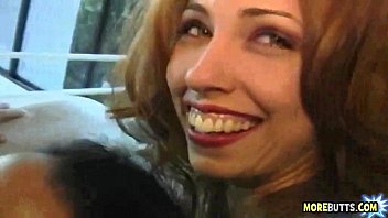 Classy pornstar with two babes