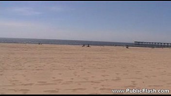 Public flashing ginger02