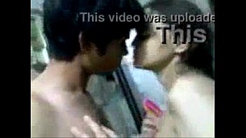 Couple Enjoying Nude Kissing