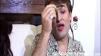 I finally get to crossdress with some sexy clothes