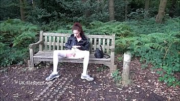 Scarlet mature redheads public flashing and outdoor masturbation of older mum ex