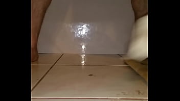 Amateur takes huge dildos up his ass.