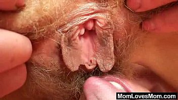 Unshaven amateur- gets toyed by perverse blond dame