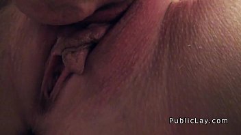 Guy picks up topless dj in public for provate show