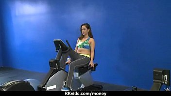 Slutty amateur babe is paid cash from some crazy public sex 28