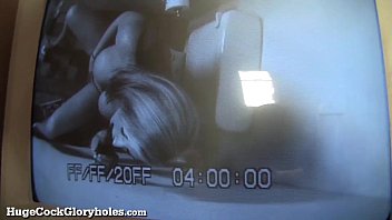 Busty Blonde Sucks Strangers Cock!