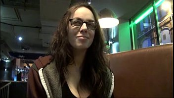 Girl flashing in the snow