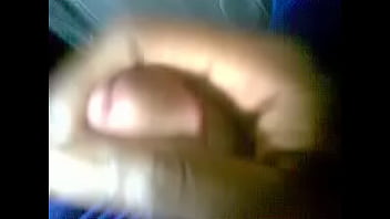 Robbing his golden cock