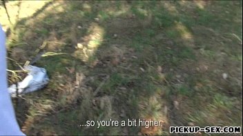 Skating girl Lenny Elleny anal fucked and facial for money