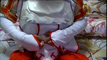 女装　コスプレ　crossdresser SAO アスナ