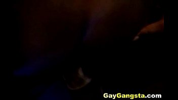 Hottest Anal Fucking in Bed by Two Ebony Gay Gangsta