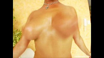 Prime Cups Big tit girl in body stocking finger fucking