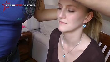 A cute blonde needs money